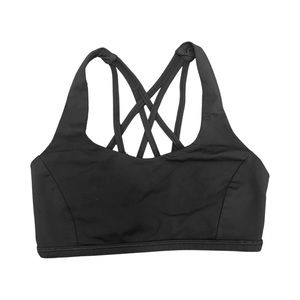Lululemon Free to Be Serene Black Bra - Size 4